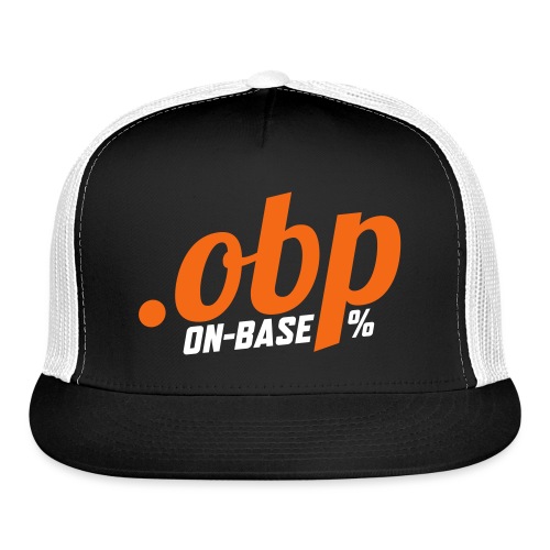 OBP On Base Percentage - Trucker Cap