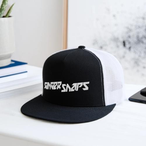 Ginger Snap5 logo (one line white) - Trucker Hat