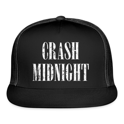 CRASH MIDNIGHT Ravaged Logo - Trucker Cap
