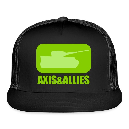 Axis & Allies Tank Logo - Dark - Trucker Cap