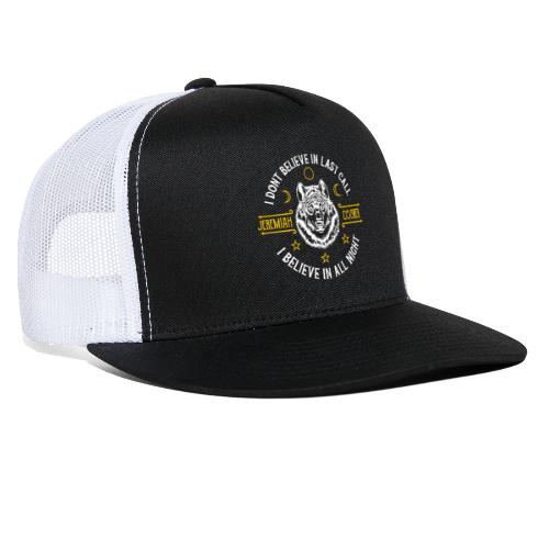 All Night White and Gold - Trucker Cap