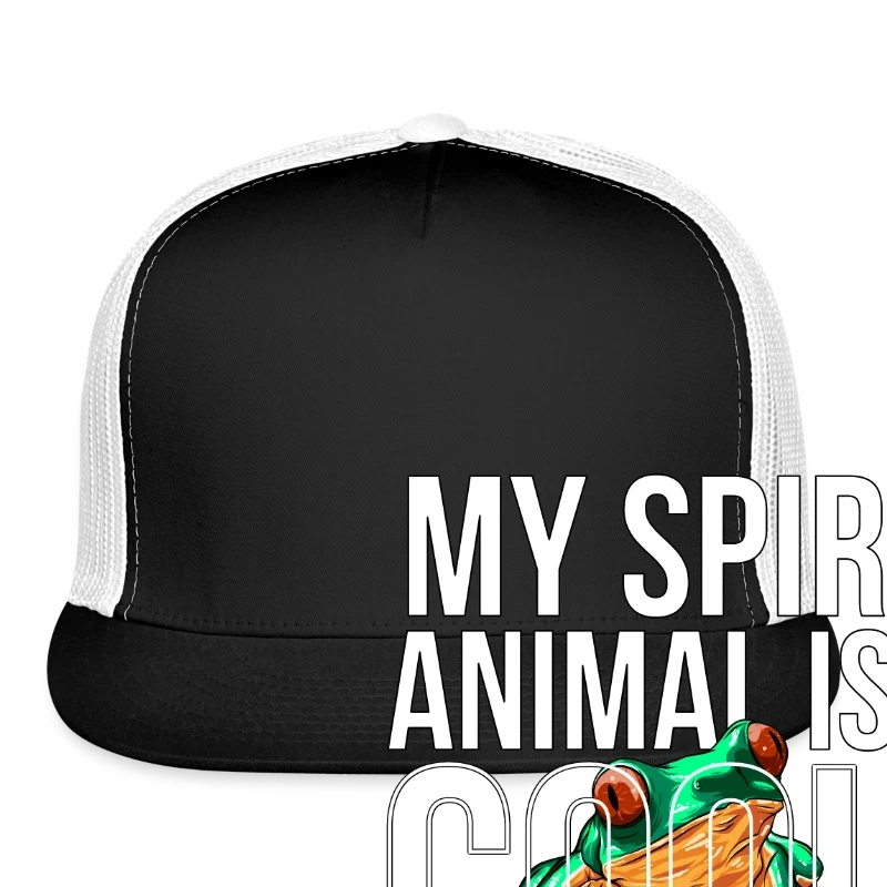 My Spirit Animal is a Coqui Boricua Puerto Rico - Trucker Cap