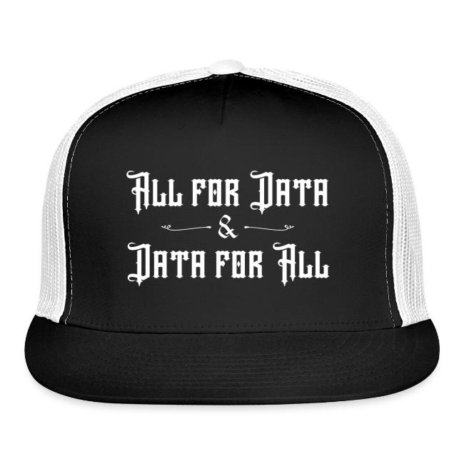 All for Data, Data for All (dark)