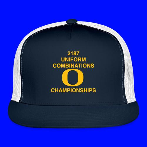 2187 UNIFORM COMBINATIONS O CHAMPIONSHIPS - Trucker Hat