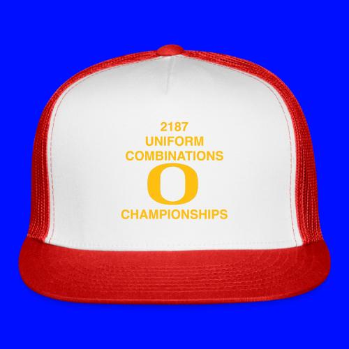2187 UNIFORM COMBINATIONS O CHAMPIONSHIPS - Trucker Hat