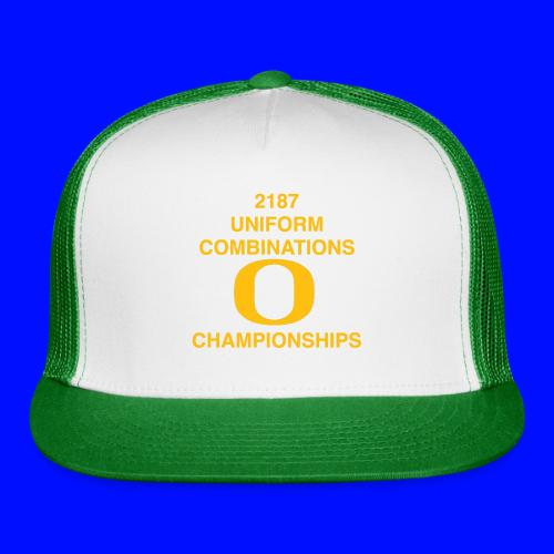 2187 UNIFORM COMBINATIONS O CHAMPIONSHIPS - Trucker Hat