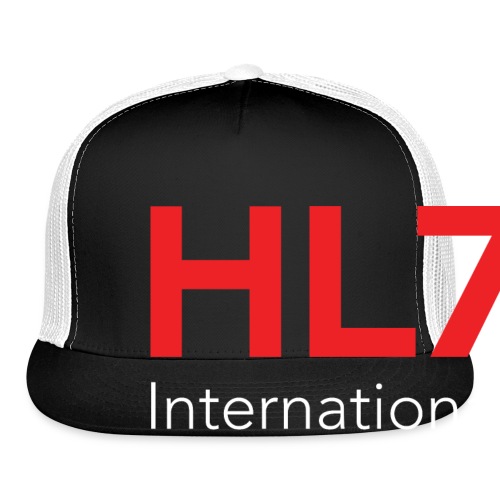 HL7 International Logo - Reverse - Trucker Cap