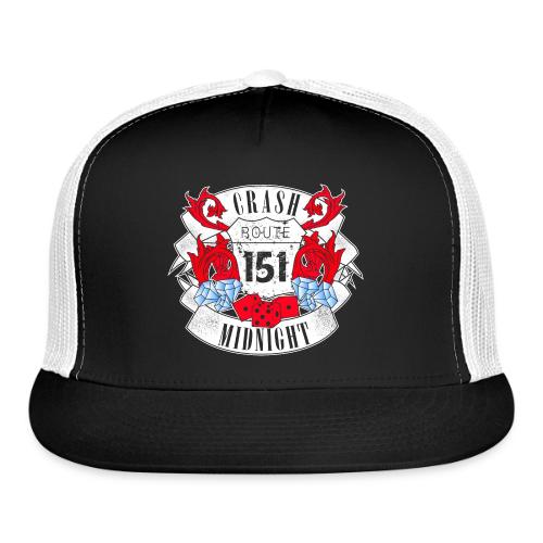CRASH MIDNIGHT ROUTE 151 LOGO - Trucker Hat