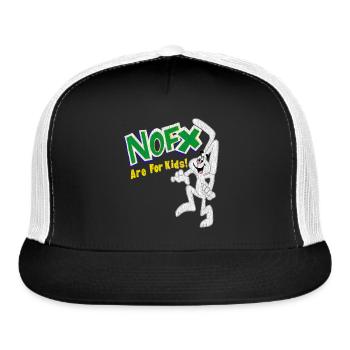90s nofx are for kids - Trucker Hat - black/white - Front
