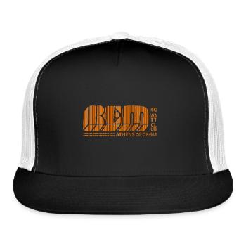 R E M T Shirt Vintage REM T Shirt R E M Concert S - Trucker Hat - black/white - Front