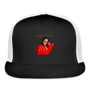 BECKY G 4 - Trucker Hat - black/white - Front