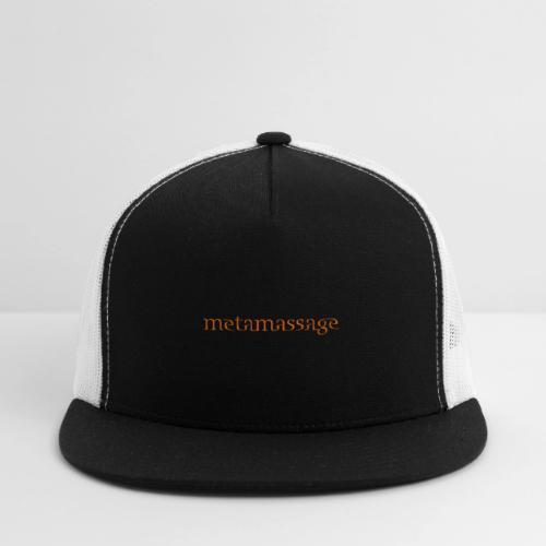 metamassage text logo - Trucker Hat