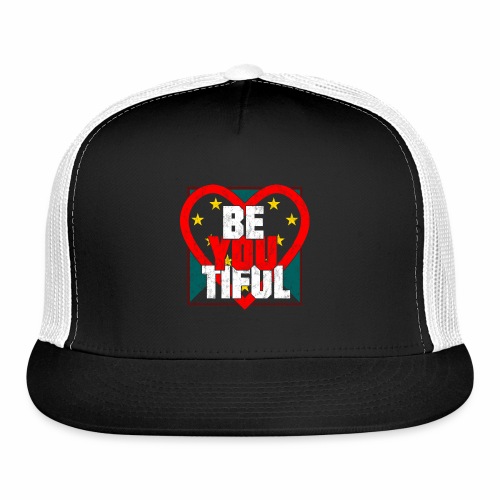Beautiful BeYouTiful Heart Self Love Gift Ideas - Trucker Cap