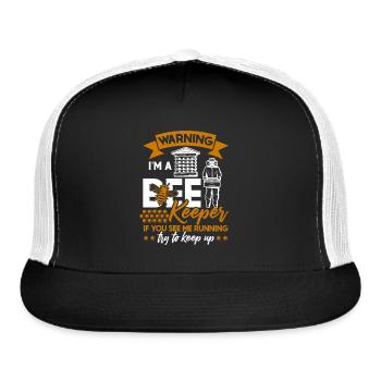 Honey Bee - Trucker Hat - black/white - Front
