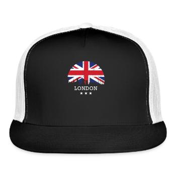 London - Trucker Hat - black/white - Front