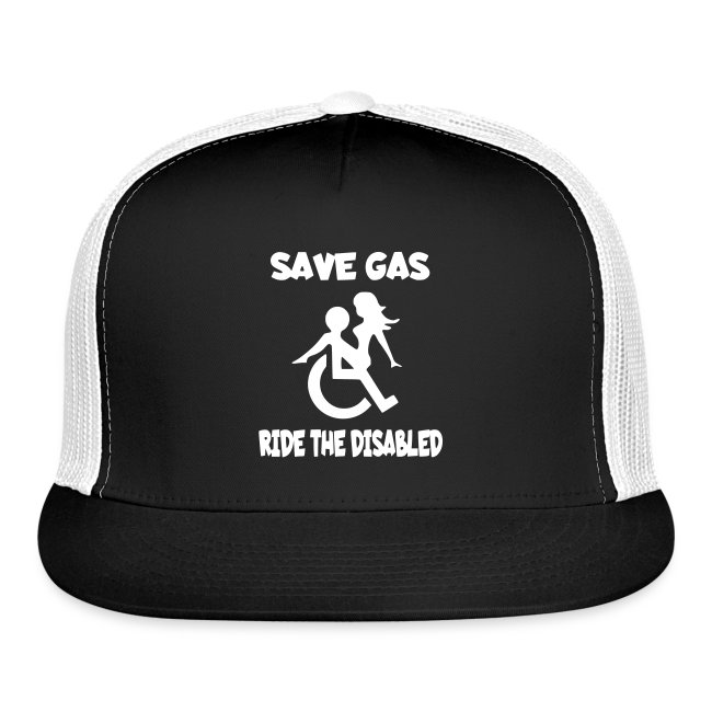 Save gas ride the disabled wheelchair user