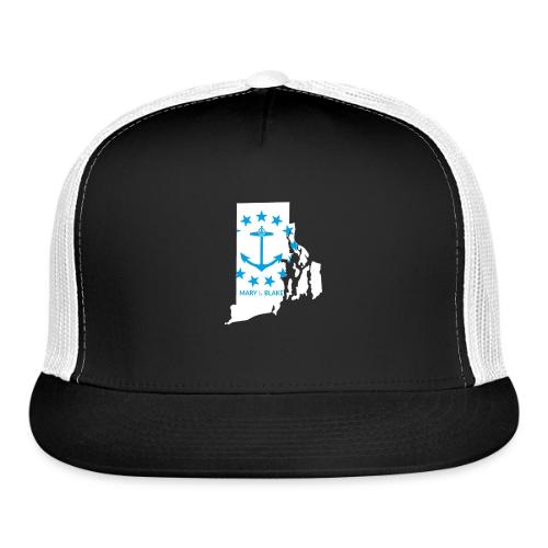 Mary And Blake Logo - RI Map - Trucker Hat