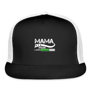 Mama 2026 Loading Stars Progress - Trucker Hat - black/white - Front