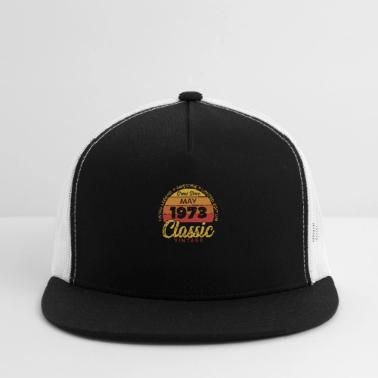 50th Birthday Vintage 1973 Hat – 'So Happy I'm 50 Today' Baseball Cap Trucker Hat For Men & Women