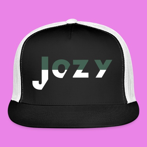 Jozy Logo - Green and Black - Trucker Cap