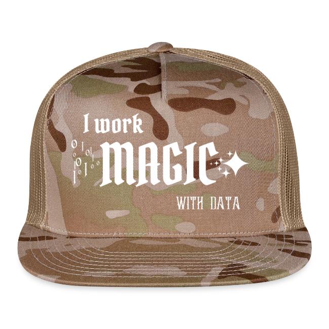 I Work Magic with Data (dark)