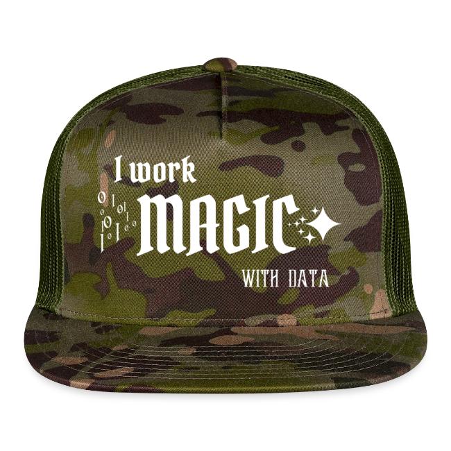 I Work Magic with Data (dark)