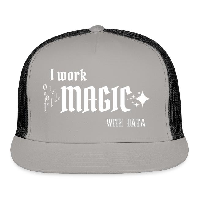 I Work Magic with Data (dark)