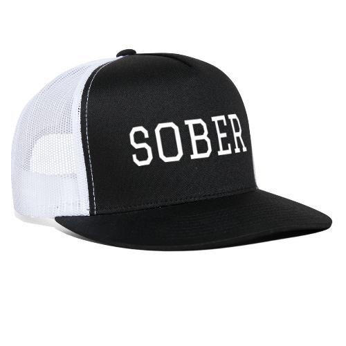 SOBER (WHITE) - Trucker Cap