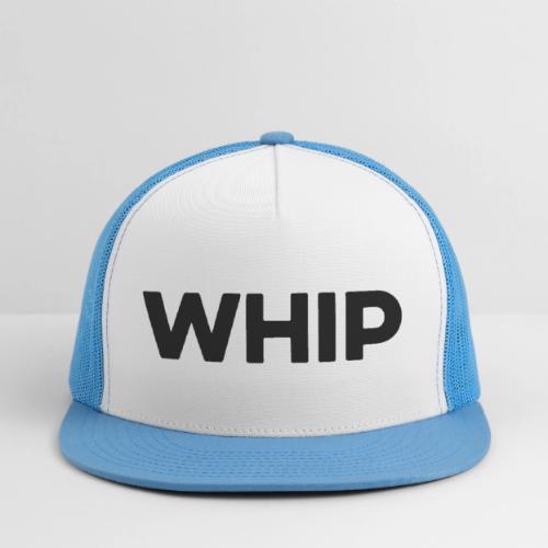 Whip solid black - Trucker Hat