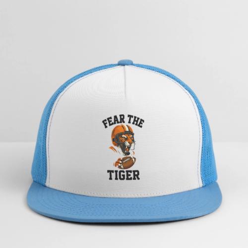 Fear The Tiger Football Helmet T-Shirt - Trucker Hat