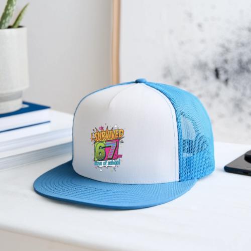 I Survived 67 Days of School T-Shirt – Funny Teach - Trucker Hat