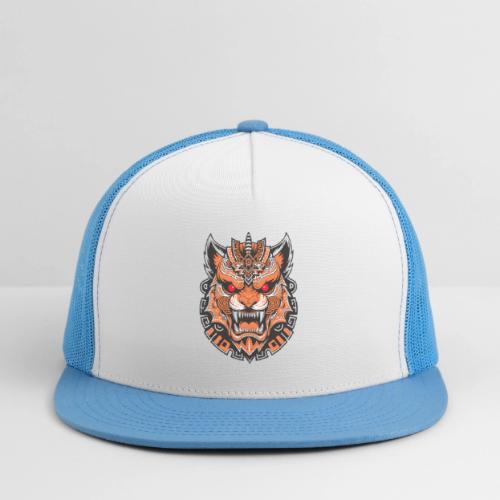 Tribal Demon Wolf Mask - Trucker Hat