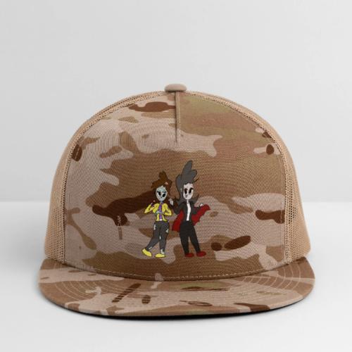 Vampire Coll and Zombie Dersy - Trucker Hat