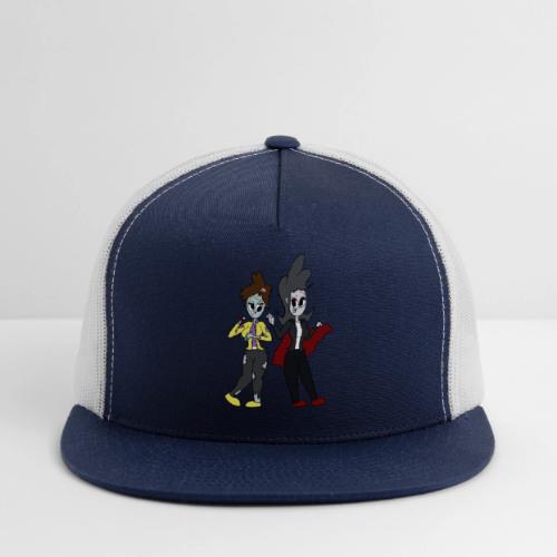 Vampire Coll and Zombie Dersy - Trucker Hat