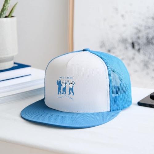 Dancing Sharks, Life Is a Beach - Trucker Hat