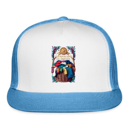 Laundry Mountain Champion Tee | Still Undefeated - Trucker Hat