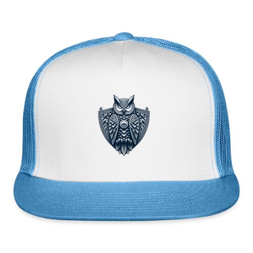 Night Watch Owl T Shirt, Sarcastic Dad Gift - Trucker Hat