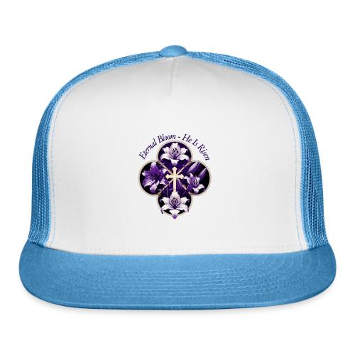 Easter Eternal Bloom Lily Crown T Shirt, Gift - Trucker Hat