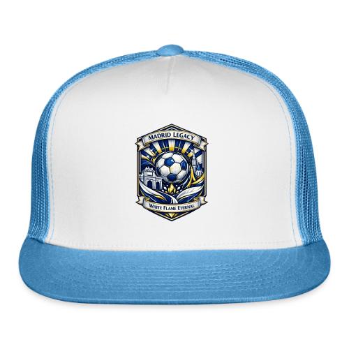Madrid White Legacy T Shirt, Madrid Fan Gift - Trucker Hat