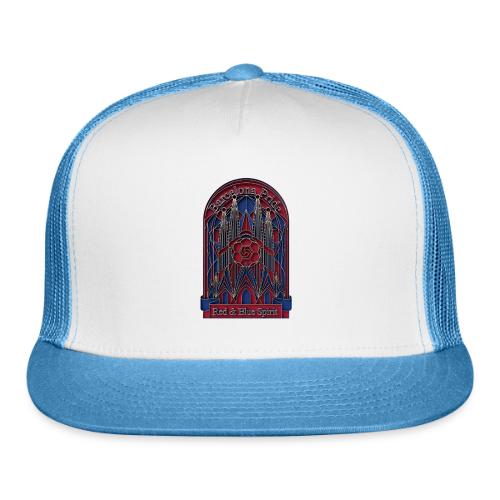 Barcelona Scarlet Pride T Shirt, Vibrant City Gift - Trucker Hat