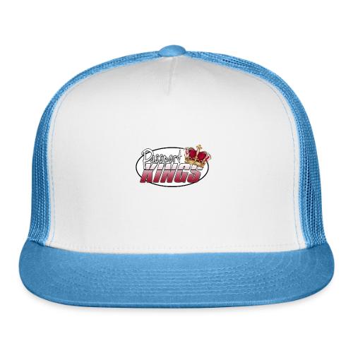 Passportkings white shirt design - Trucker Hat