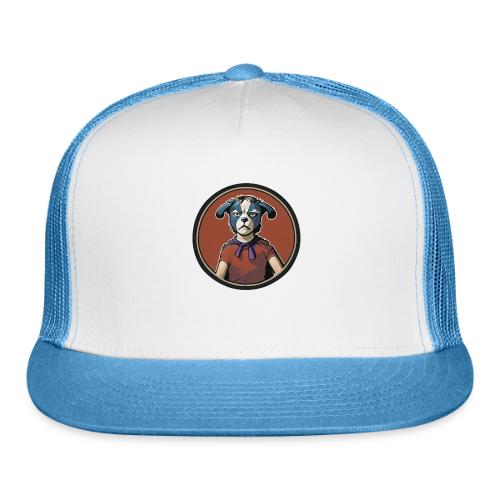 Dogboy Adventutes Red Circle Logo - Trucker Hat