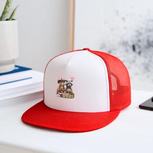 Freedom Squirrel and Raccoon - Trucker Hat