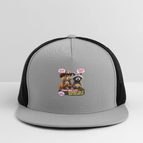 Freedom Squirrel and Raccoon - Trucker Hat