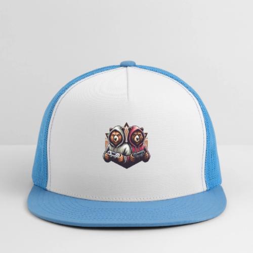 2 grizzlies gamer bears - Trucker Hat