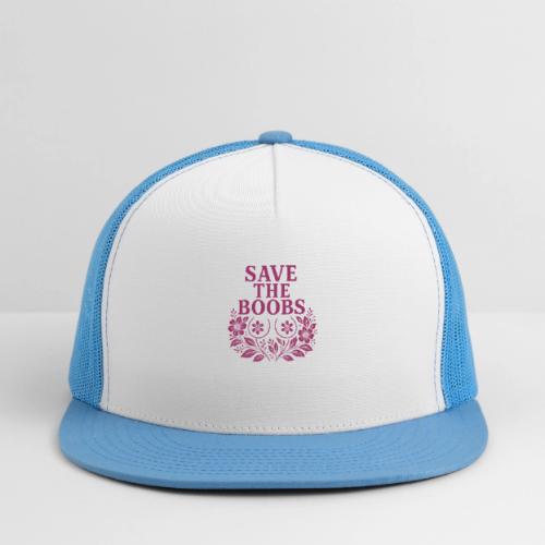 Save the boobs floral - Trucker Hat