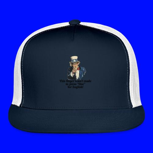 Uncle Sam - Finger - Trucker Hat