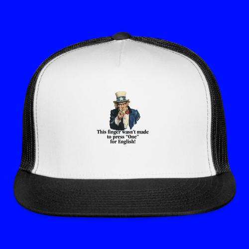 Uncle Sam - Finger - Trucker Hat