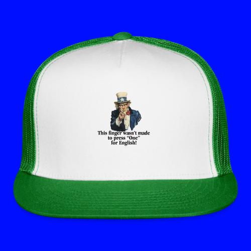 Uncle Sam - Finger - Trucker Hat