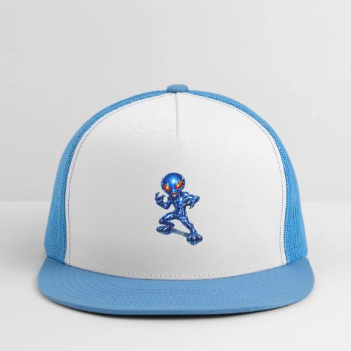 Angry Blue Alien - Trucker Hat
